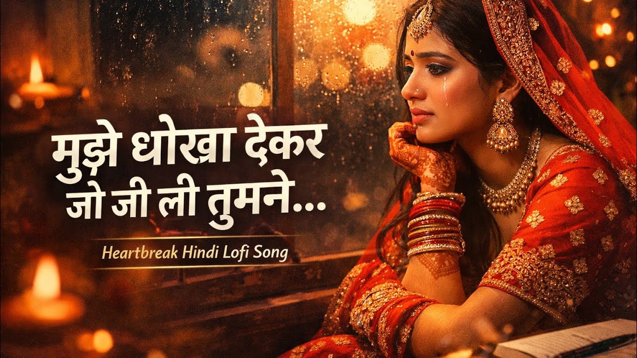 मुझे धोखा देकर जो जी ली तुमने | Heartbreak Hindi Lofi Song | Sad Emotional Love Song