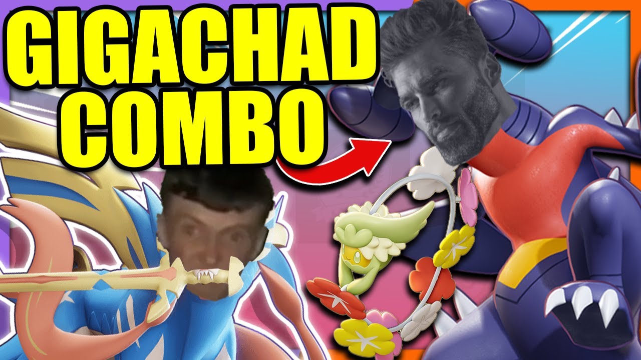 True GIGACHAD Combo Comfey with Garchomp and not Zacian | Pokemon Unite