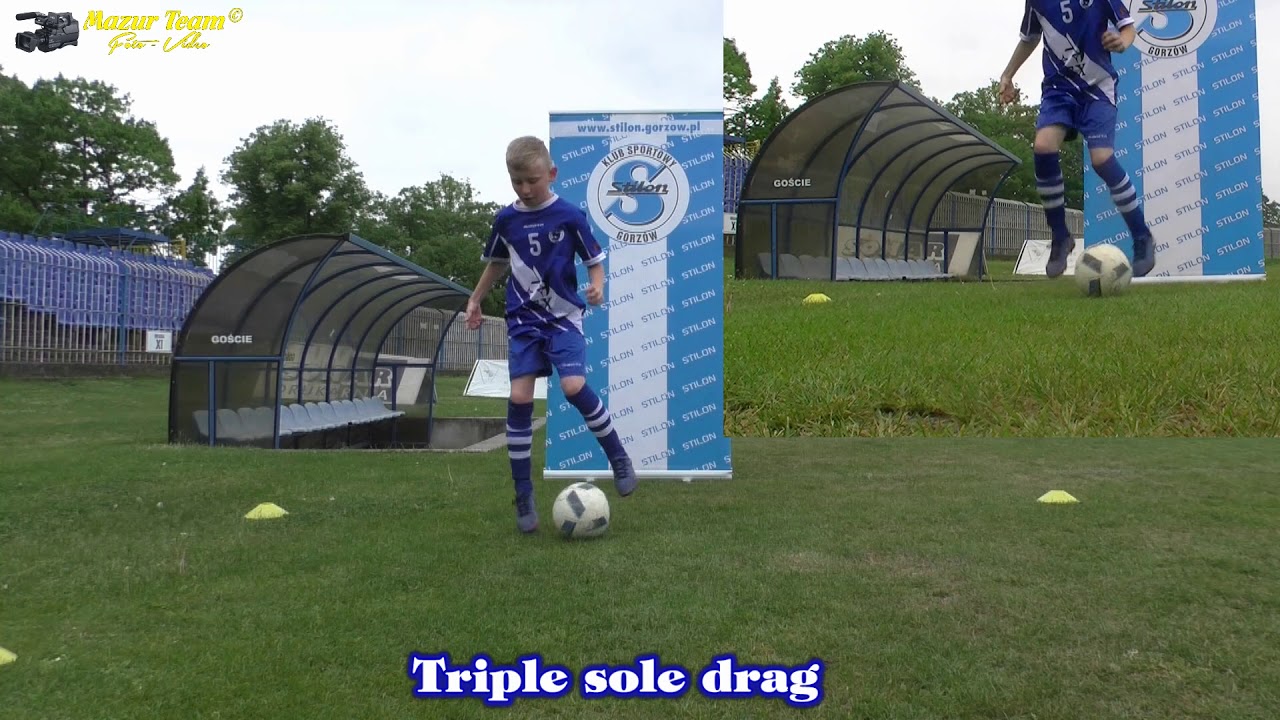 Triple sole drag