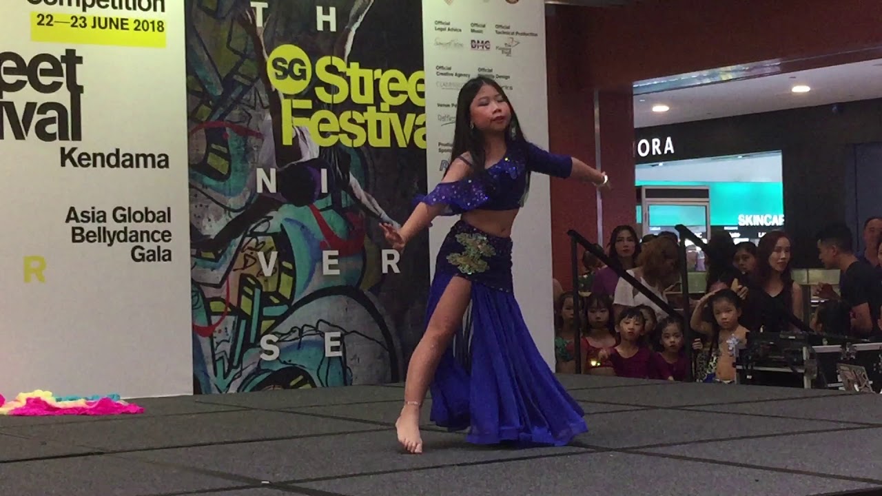 Asia Global Bellydance Competition 2018 - Children Solo Cateogry, Rouille Wong