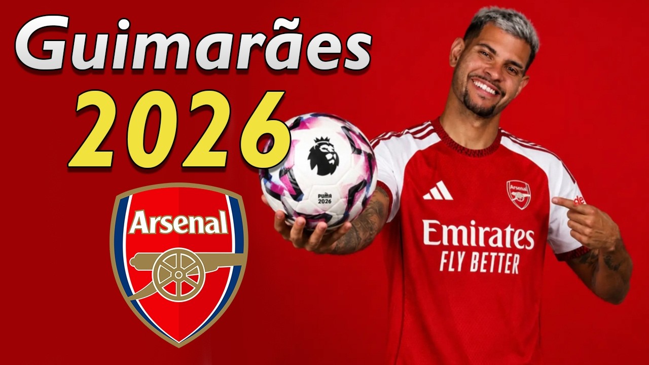 Bruno Guimar&atilde;es ● Welcome to Arsenal 2026 🔴⚪🇧🇷