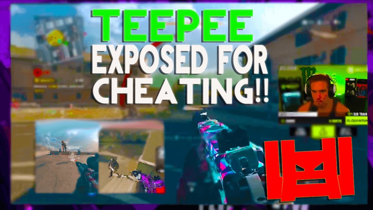 IS TEEPEE CHEATING?? (AIMBOT AND SUS CLIPS) YOU DECIDE?!
