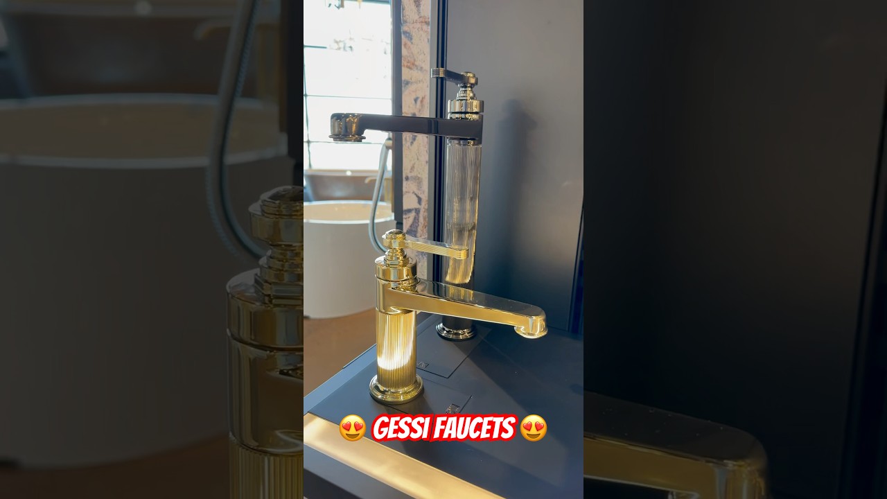 New Gessi Faucet Display 😍