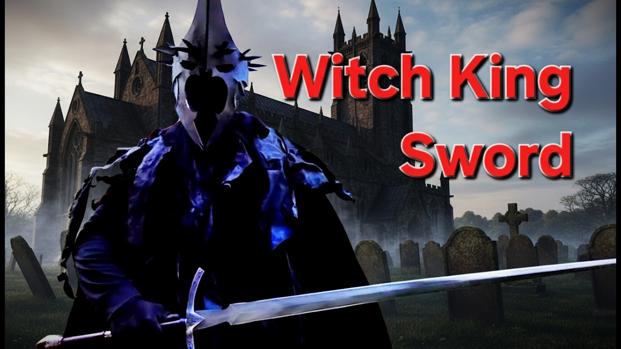 This Blade Brings Fear | Forging the Witch King’s Sword (LOTR)