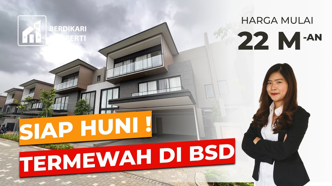 ✨ CARI RUMAH PALING MEWAH & SIAP HUNI DI BSD? INI DIA JAWABANNYA.