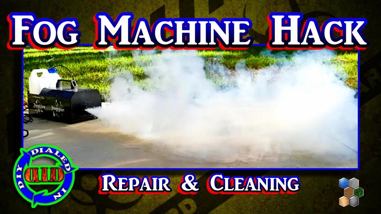 Fix a Fog Machine - Clean & Repair - Get Back To Making Fog Again