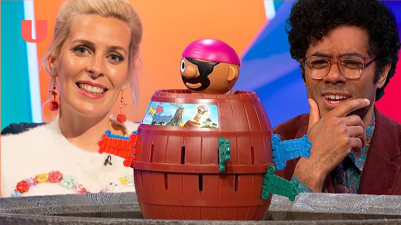 Richard Ayoade & Sara Pascoe Take Children's Games Very Seriously | Question Team | Dave