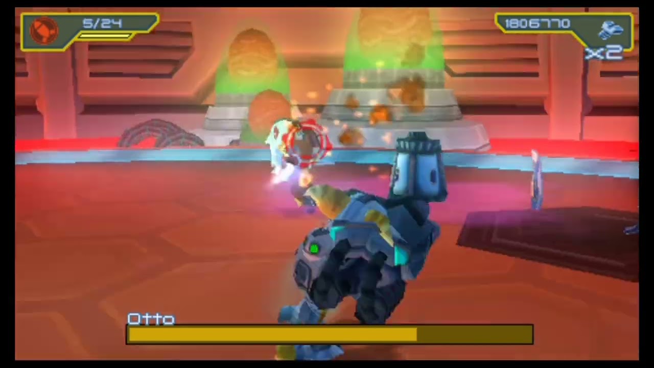 Otto Destruct Battle - Challenge Mode (No Damage)