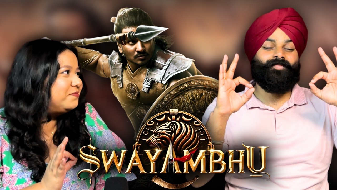 SWAYAMBHU!!! Teaser Reaction | Nikhil Siddhartha | Samyukta | Ravi Basrur | Happily Reacting