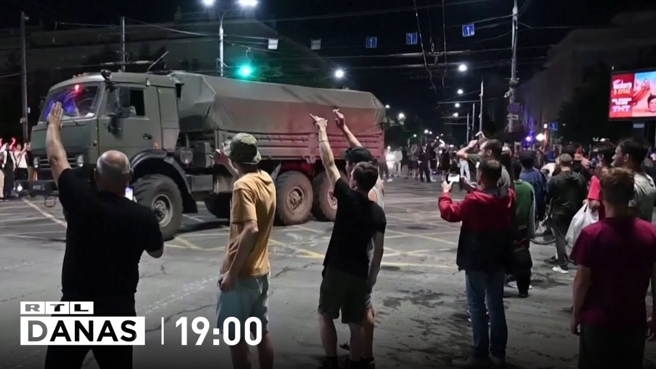 Wagner iz Rostova otišao uz pljesak: Najveći udar na Putinovu vlast ikada | RTL DANAS