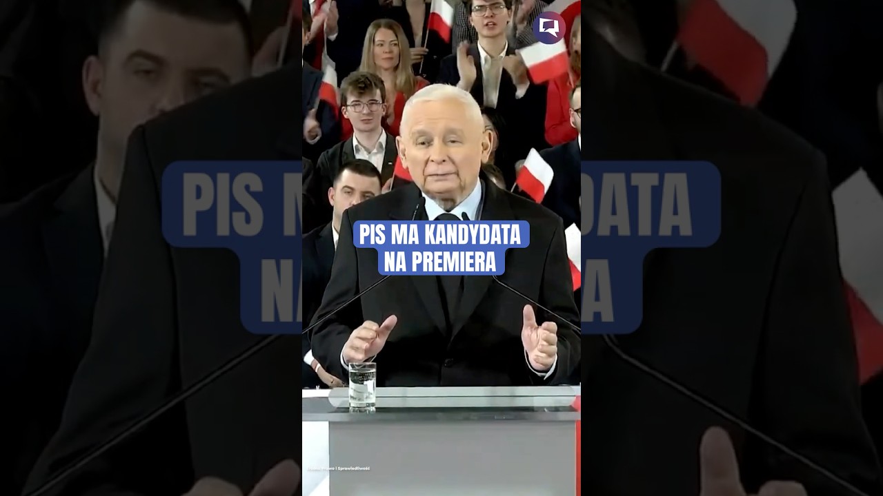 ‼️KACZYŃSKI OGŁOSIŁ KANDYDATA PIS NA PREMIERA! #polityka #pis #kaczyński #premier #czarmek #wybory