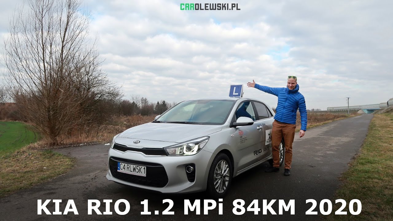 Kia Rio L 1.2 MPi 5 MT 84 KM 2020 PL TEST Carolewski
