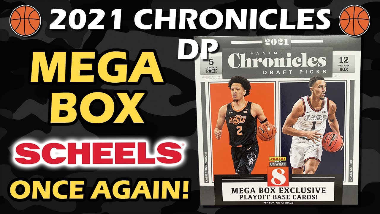 NEW MEGA BOX!! 2021 Panini Chronicles Draft Picks Basketball Retail Review
