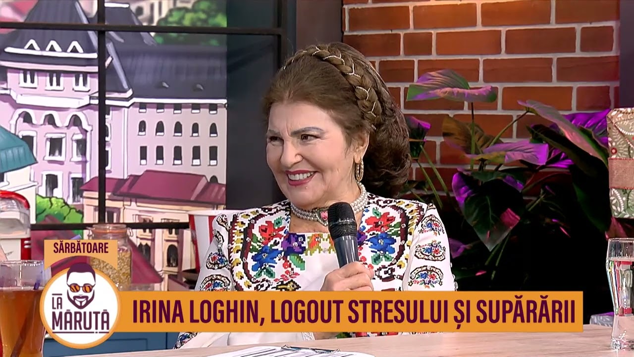 Irina Loghin, logout stresului și supărării