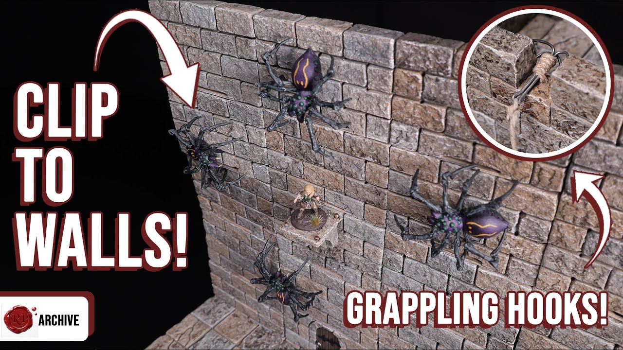 Wall Crawling MONSTERS - Crafting Hack for D&D.