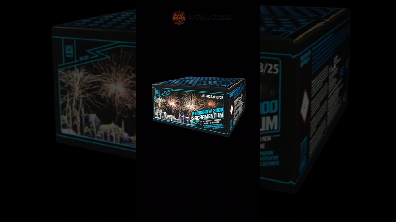 PYROSHOW 2000 SACRAMENTUM von Argento!! 🤯🙌🏻🔥 #viral #fireworks #foryou