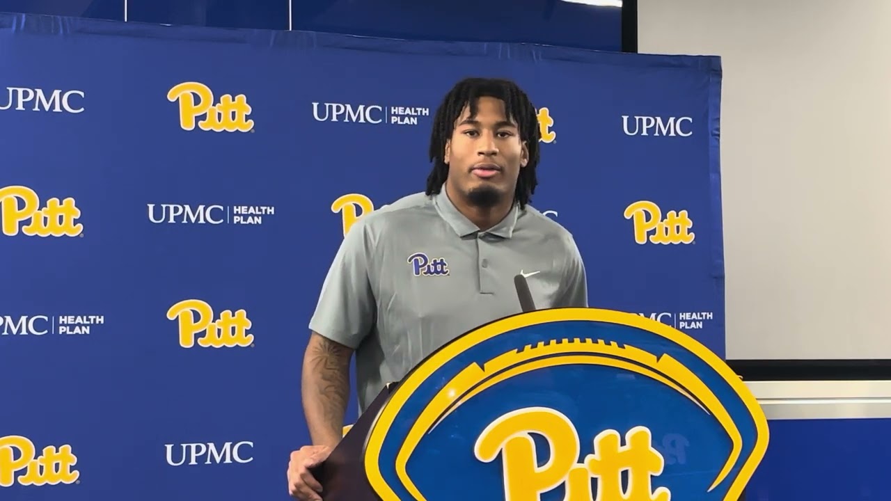 Pitt LB DeMarco Ward on What Attracted Him to Pitt in Transfer Portal | 2/20/26 | PSN