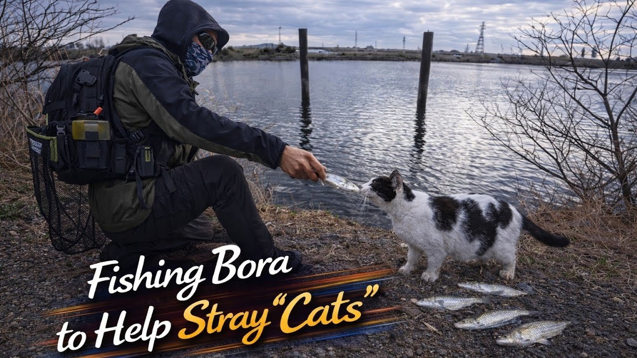 Fishing Bora to Help Stray Cats