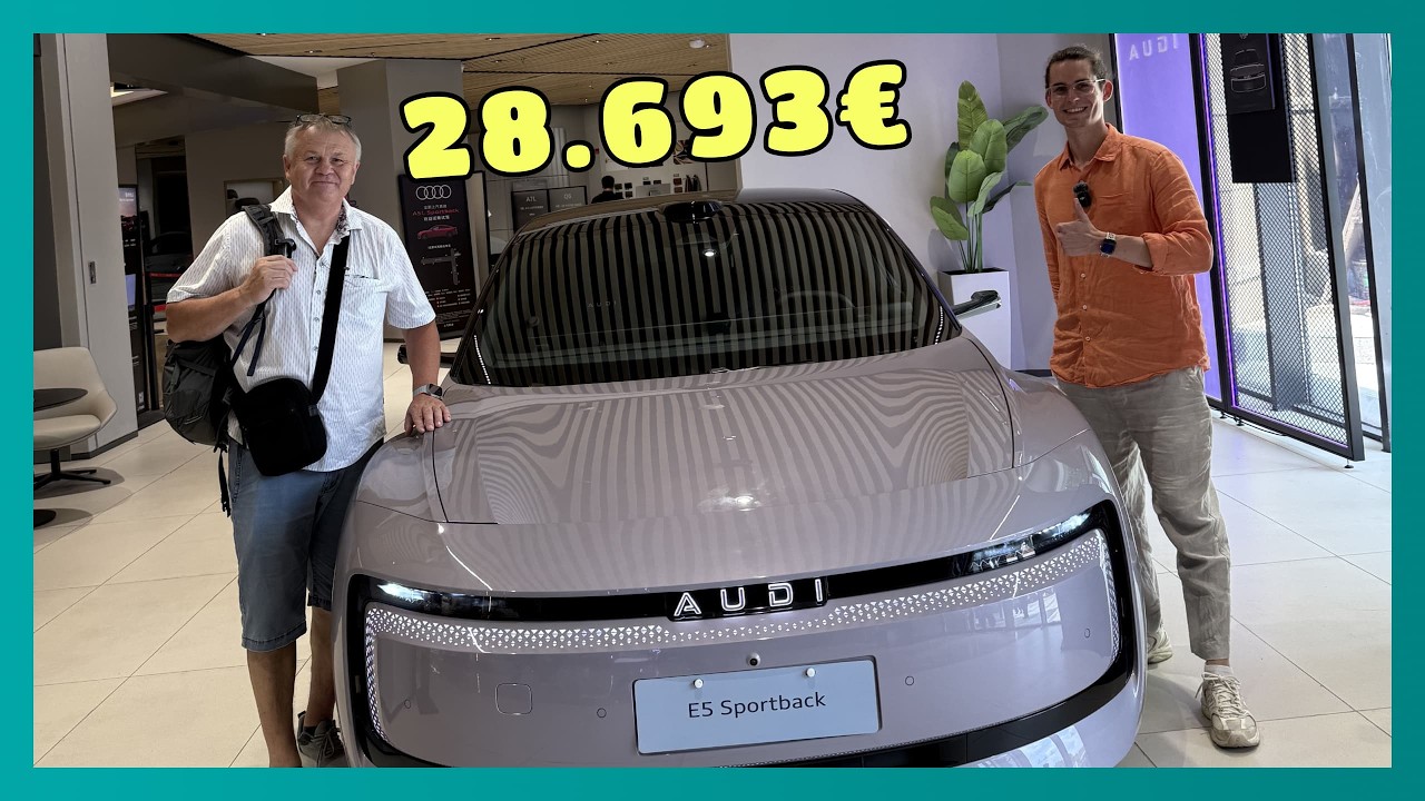 AUDI, WARUM? Dieser 28.693€ E-Audi ist nur für China! (E5 Sportsback)