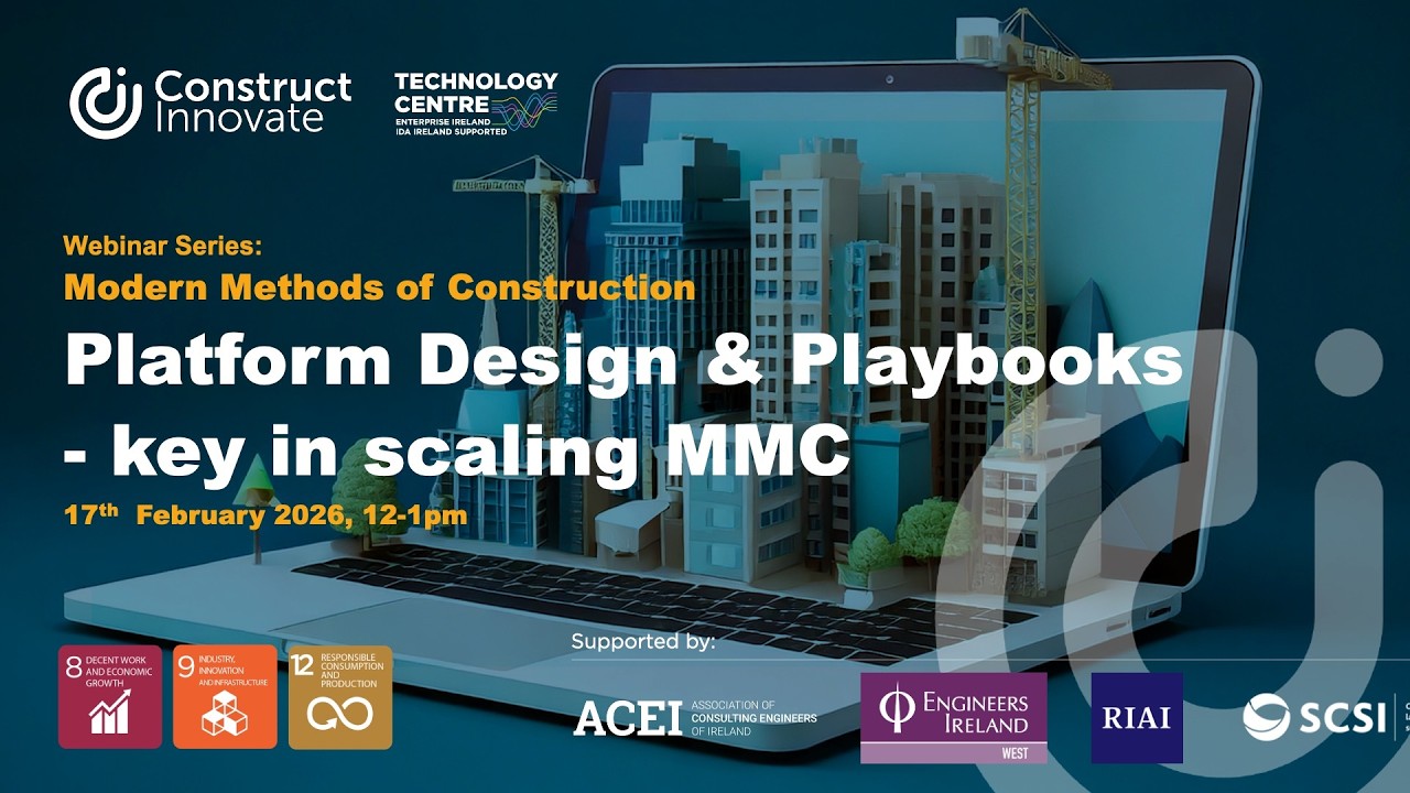 Construct Innovate webinar PLATFORM DESIGN & PLAYBOOKS: KEY IN SCALING MMC