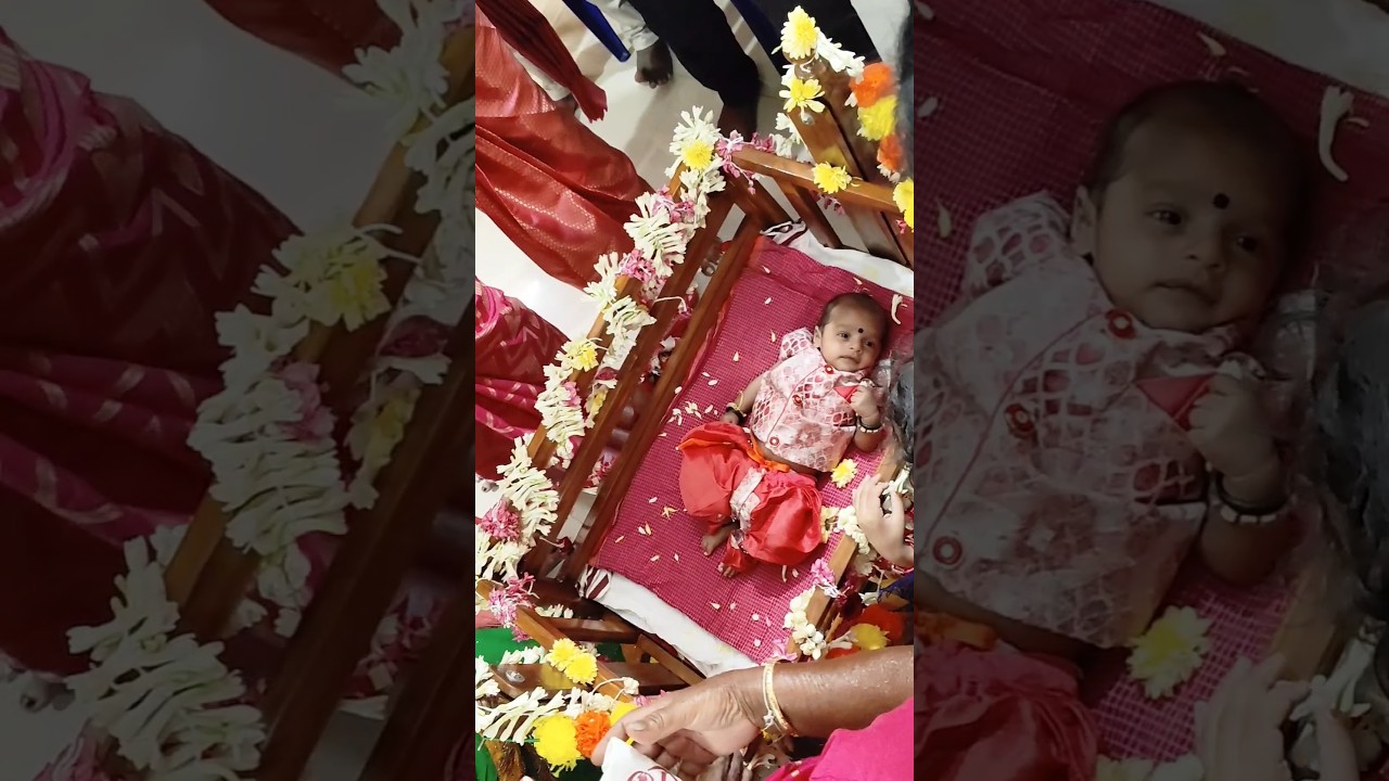 Thottil Function| Cradle function| Naming ceremony #trending #ytshorts #shorts #newborn