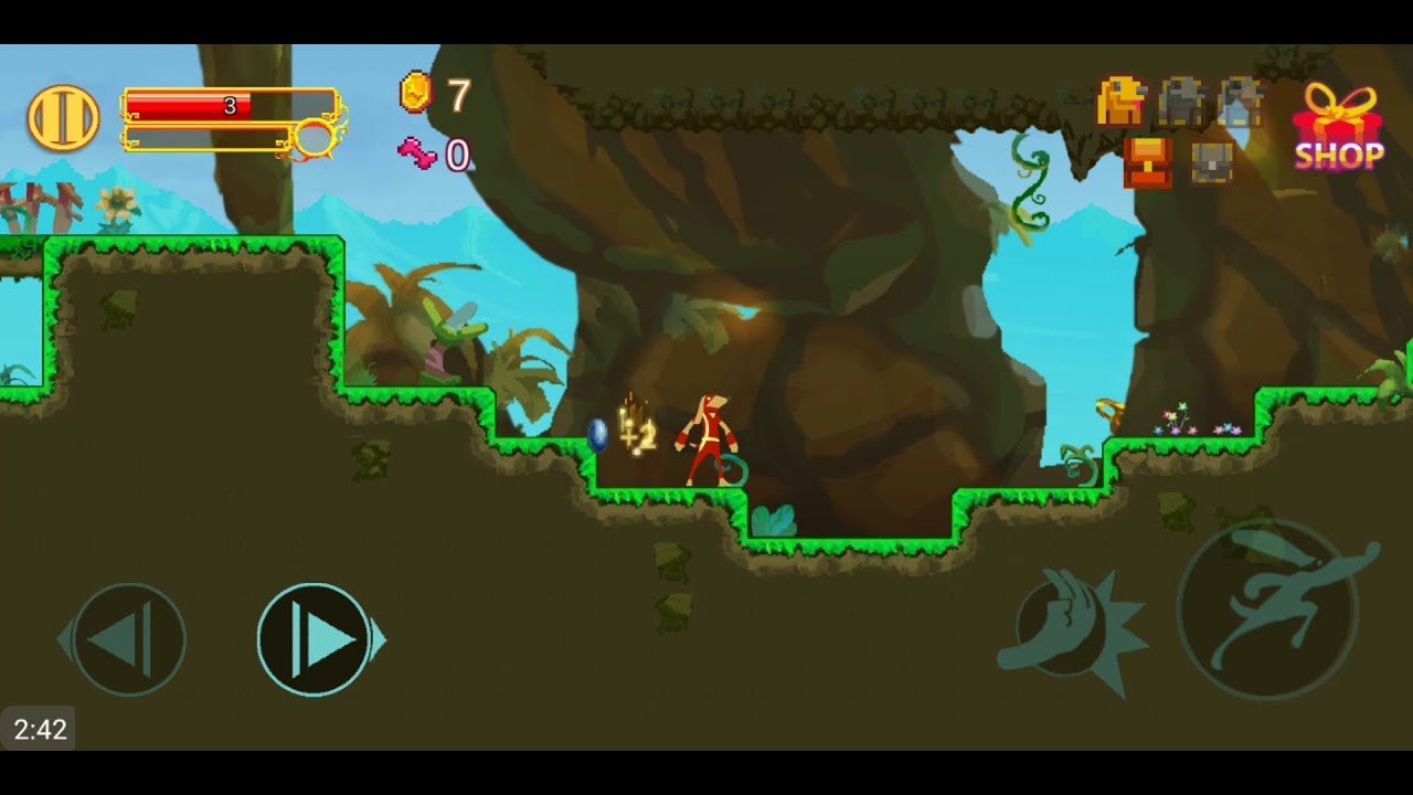 Awesome Dogs! (by Sysware Games) - platformer for android and iOS - gameplay.