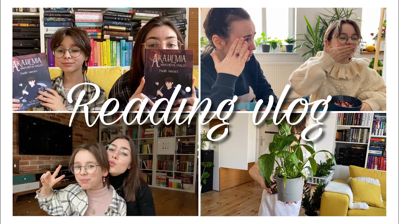 Losowanie filmów, Akademia mrocznych zaklęć, zakupy i babski weekend! 📚 READING VLOG