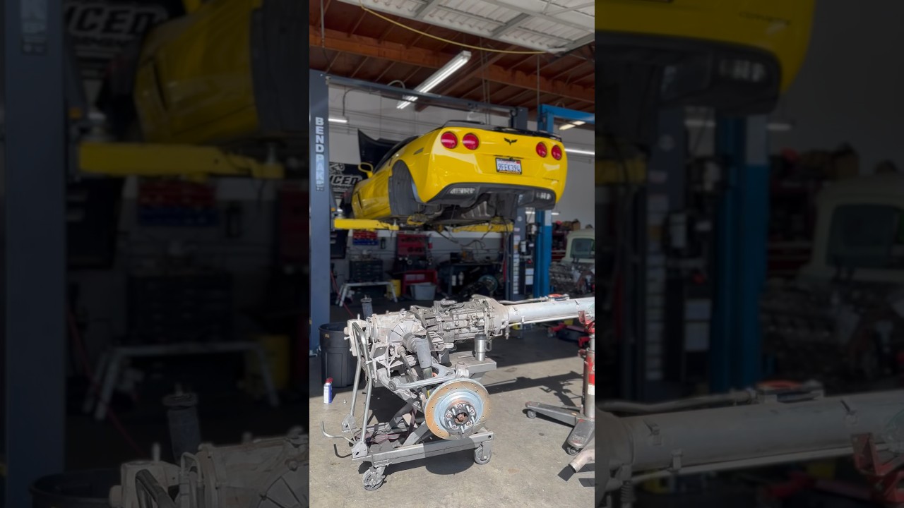 McLeod RST Twin Disk and ATI Super Damper install on C6 Grand Sport Corvette