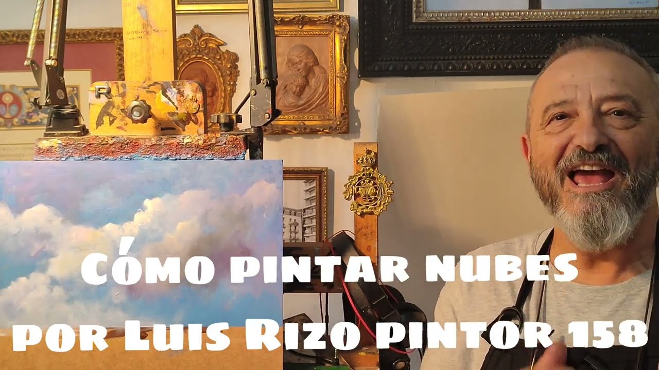 Cómo pintar nubes por Luis Rizo pintor 158