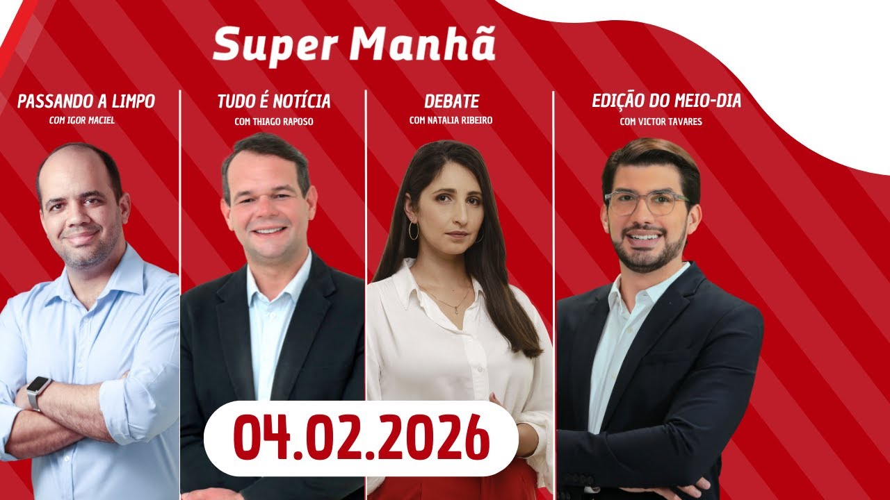 SUPER MANHÃ NA RÁDIO JORNAL | 04.02.26