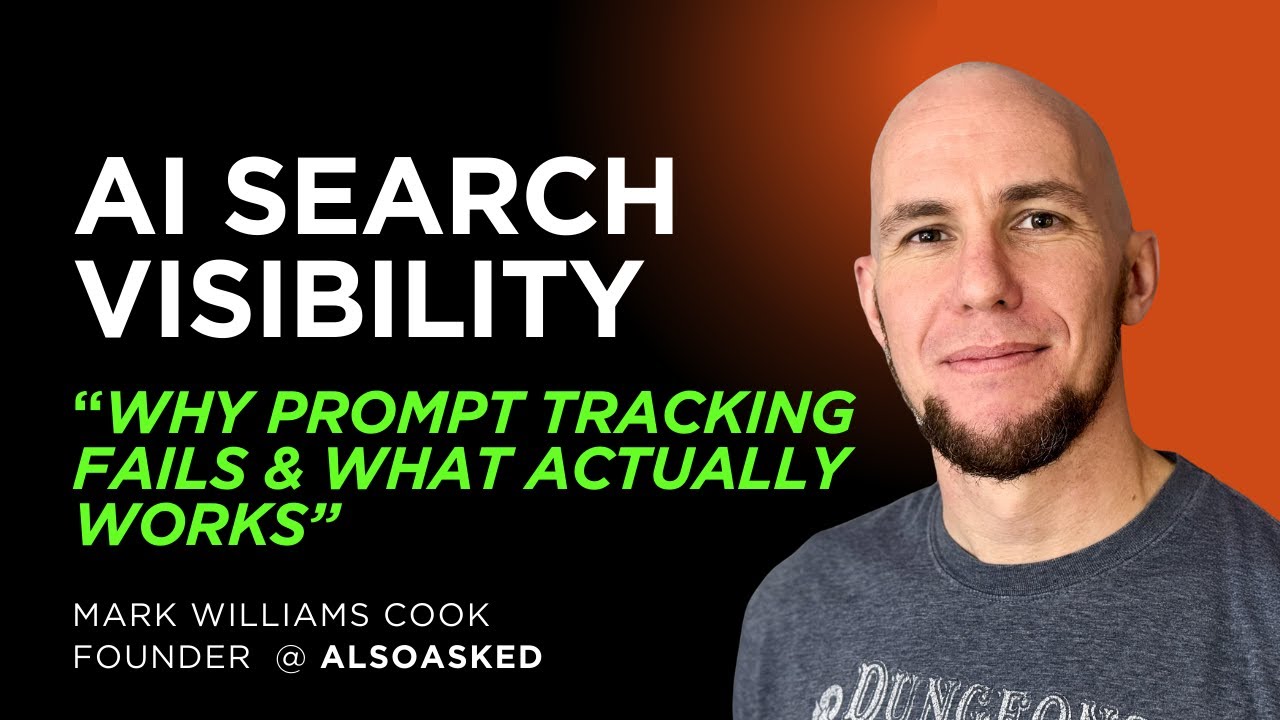 AI Search Visibility: Why Prompt Tracking Fails and What actually Works