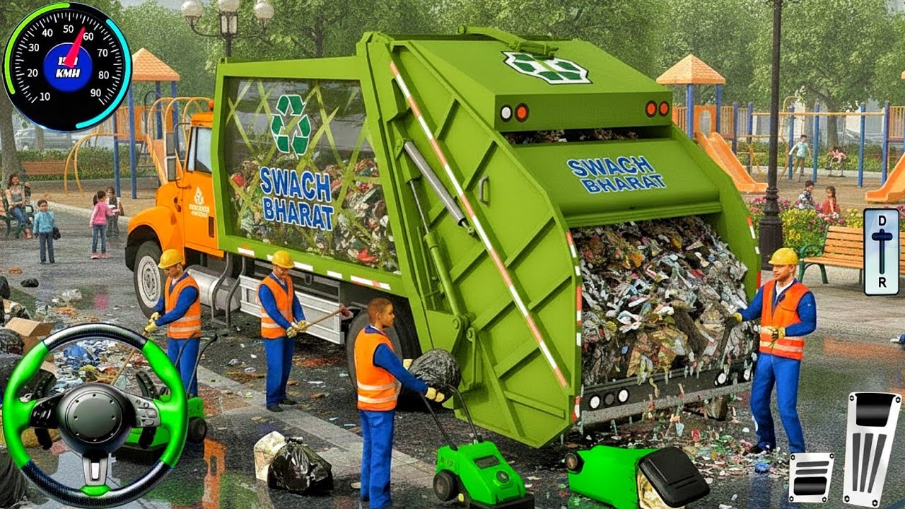 Extreme Truck Simulator 2026 - Real City Waste Collection Game - Android Gameplay