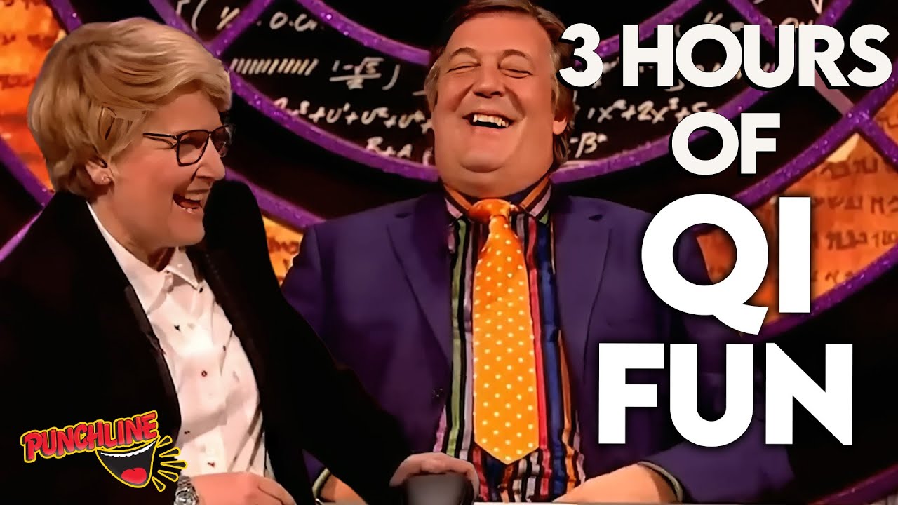 QI Marathon! 3 Hours of the Funniest Moments with Stephen Fry & Sandi Toksvig