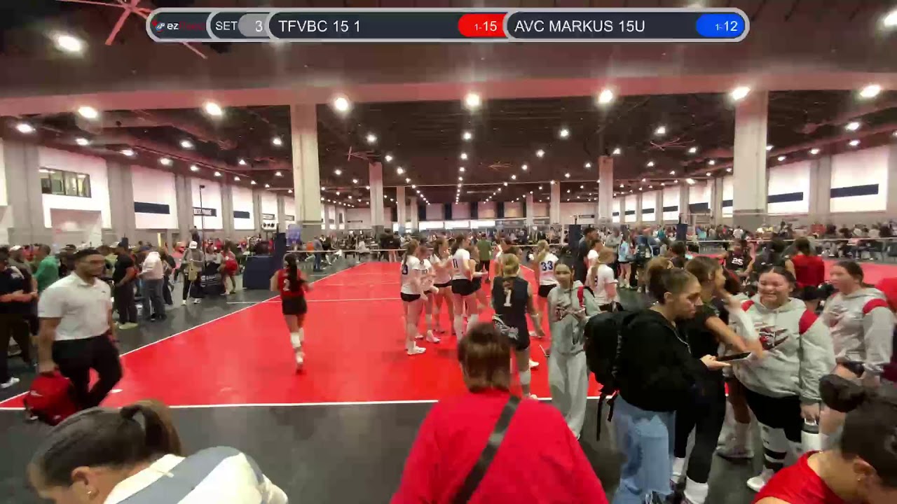 AVC 15 Markus vs TFVBC 15 DAY 3 Game 2 Gold Quater Finals - Nike Savannah Showdown