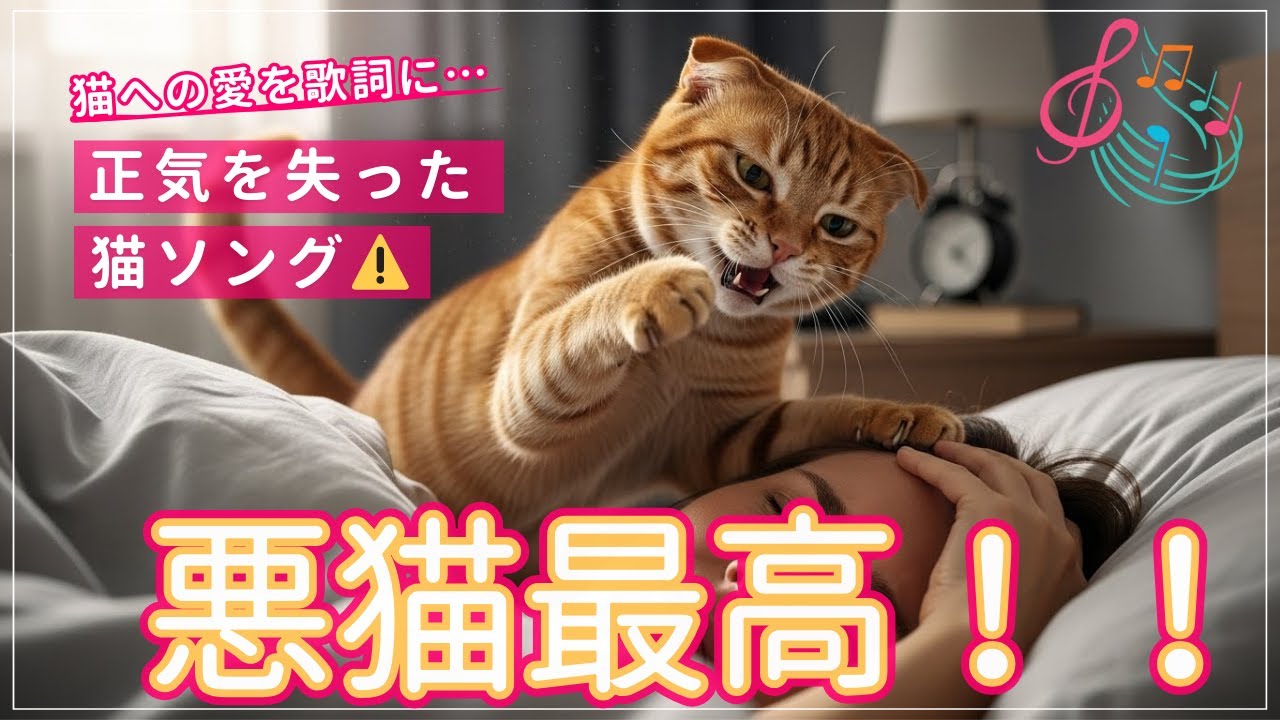 【猫側視点の曲】悪猫ライフは最高にゃ！🐱｜AI Music Video