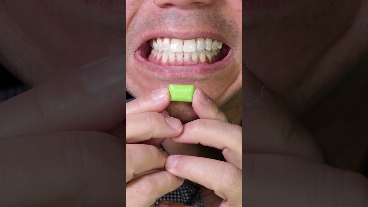 ASMR Lotte, Xylitol, Sugar Free Gum, Lime Mint Flavour