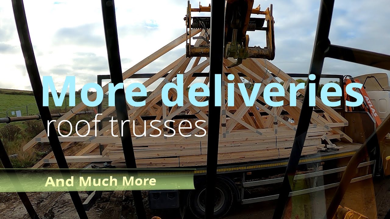 Telehandler driving at work Vlog ep #9