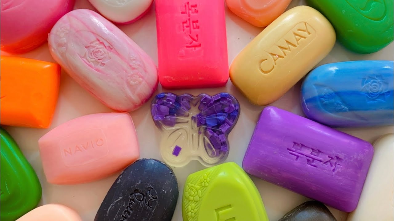 Soap Surprises 🎁🧼 #asmr #satisfying #justsoaps #soap #relax #асмрsoap 
