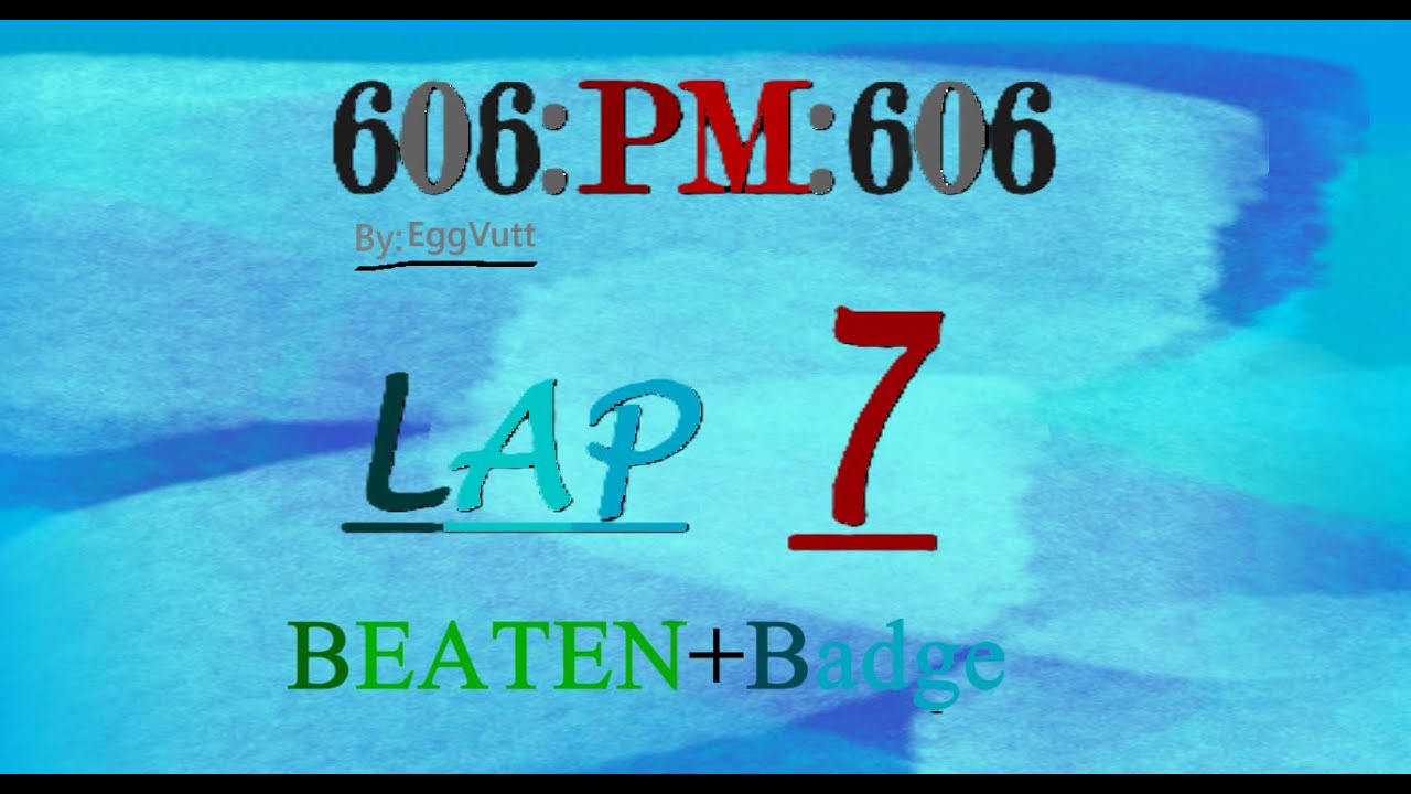 606:PM:606 The snow roads of death / Lap 7 BEATEN+Badge