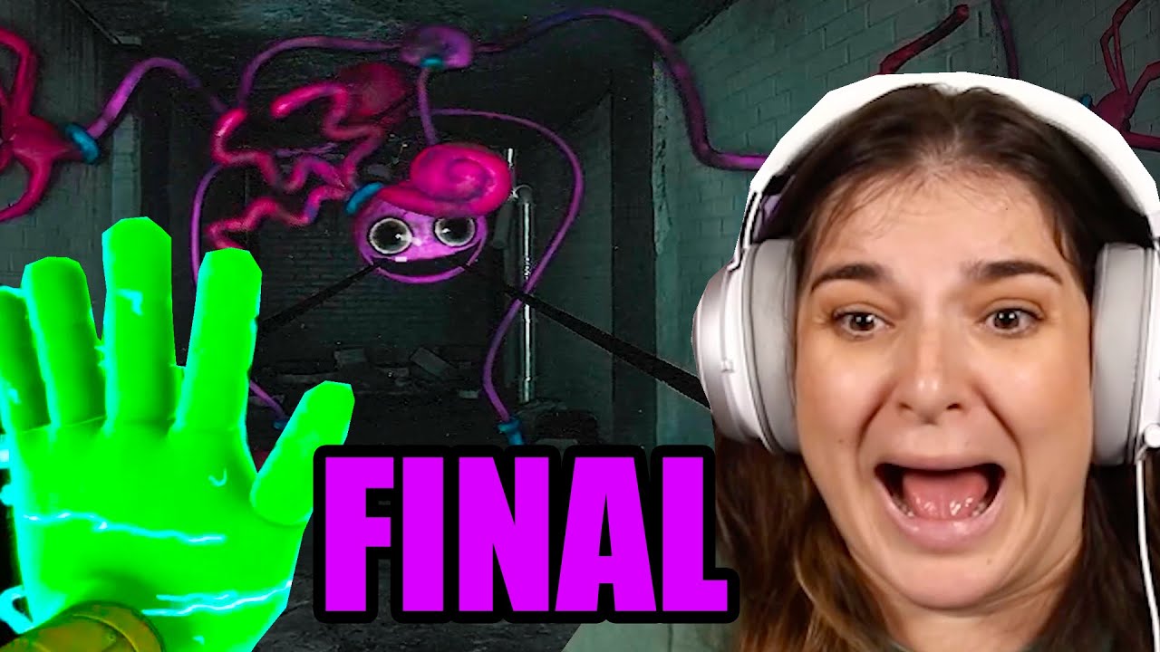 EXORCISEI A BONECA!!! NO Poppy Playtime 2! * CHOREI DE SUSTO (FINAL =D)