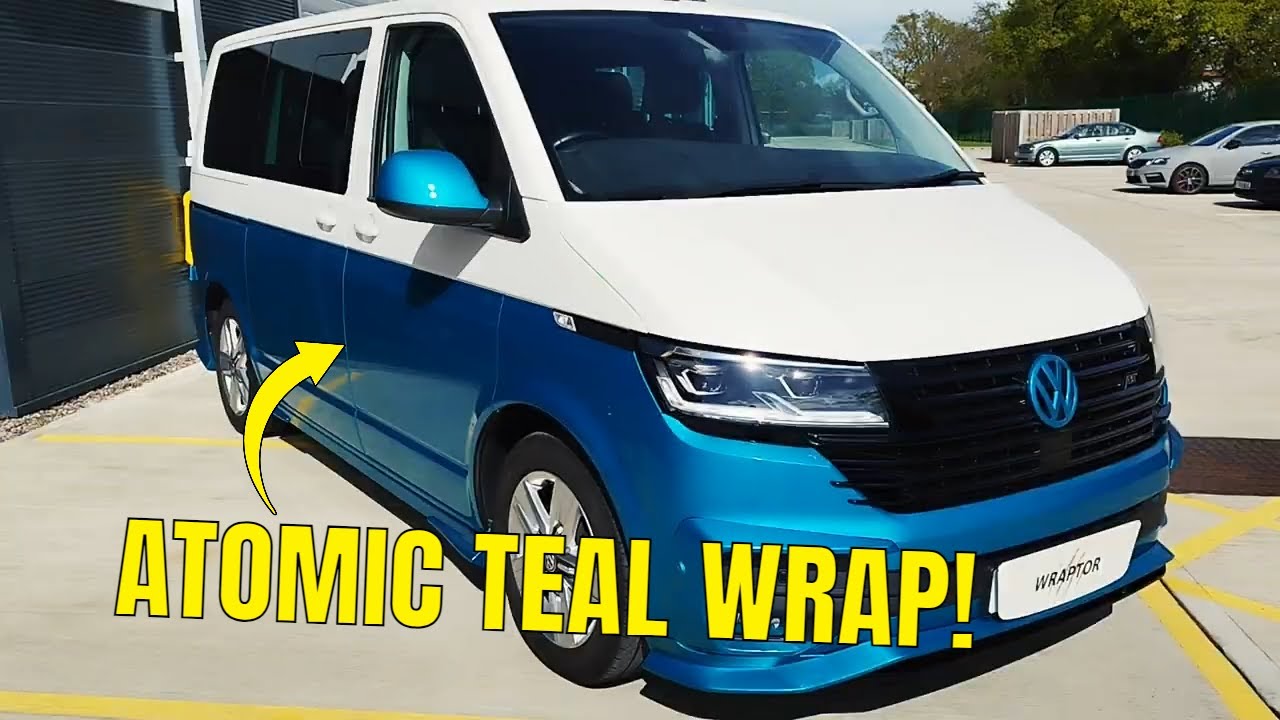 Volkswagen Camper Van Atomic Teal Wrap for Wildworx