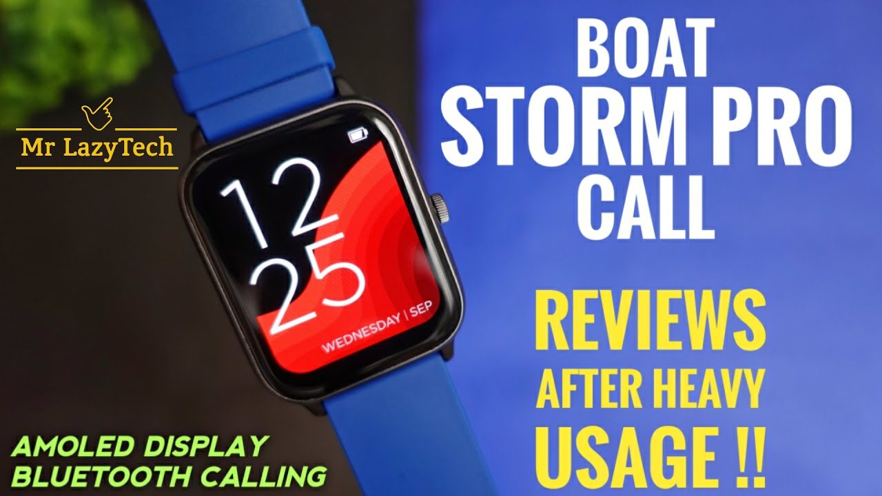boAt Storm Pro Call Smartwatch with Bluetooth Calling & 30 Mins ASAP CHARGE ⚡⚡ Unboxing & Reviews ⚡⚡
