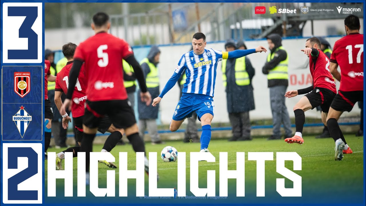 HIGHLIGHTS | Dečić - Budućnost 3:2 | Kup Crne Gore, 1/8 finala I sezona 2025/26.