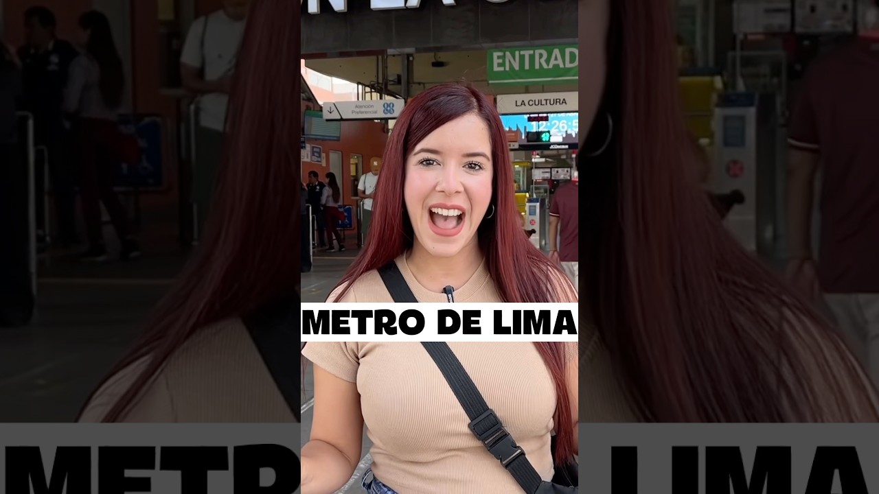 Conocimos el Metro de Lima - Per&uacute;🇵🇪#limaperu #peru #viajes #metrodelima #travel #peruanos