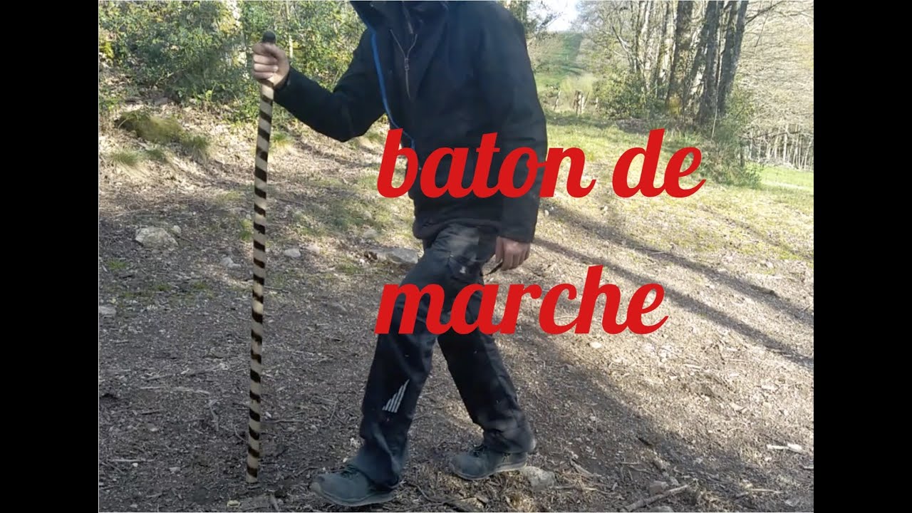 Fabrication d'un bâton de marche
