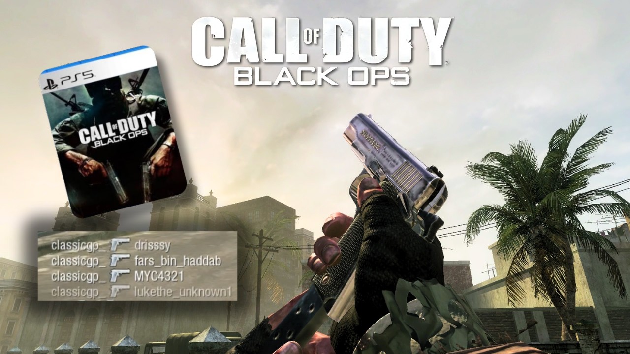 BLACK OPS 1 ON THE PS5 IS PURE NOSTALGIA