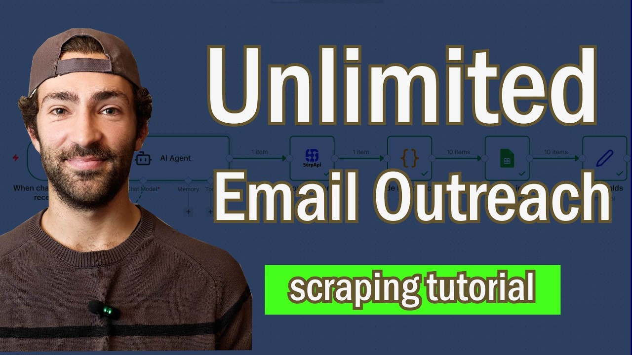 Unlimited Email Outreach (google maps scraping tutorial)