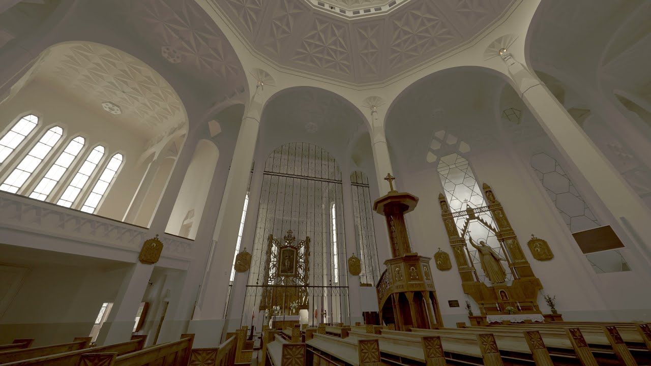 Białystok. Kościół Świętego Rocha. Perła Podlasia - 4K