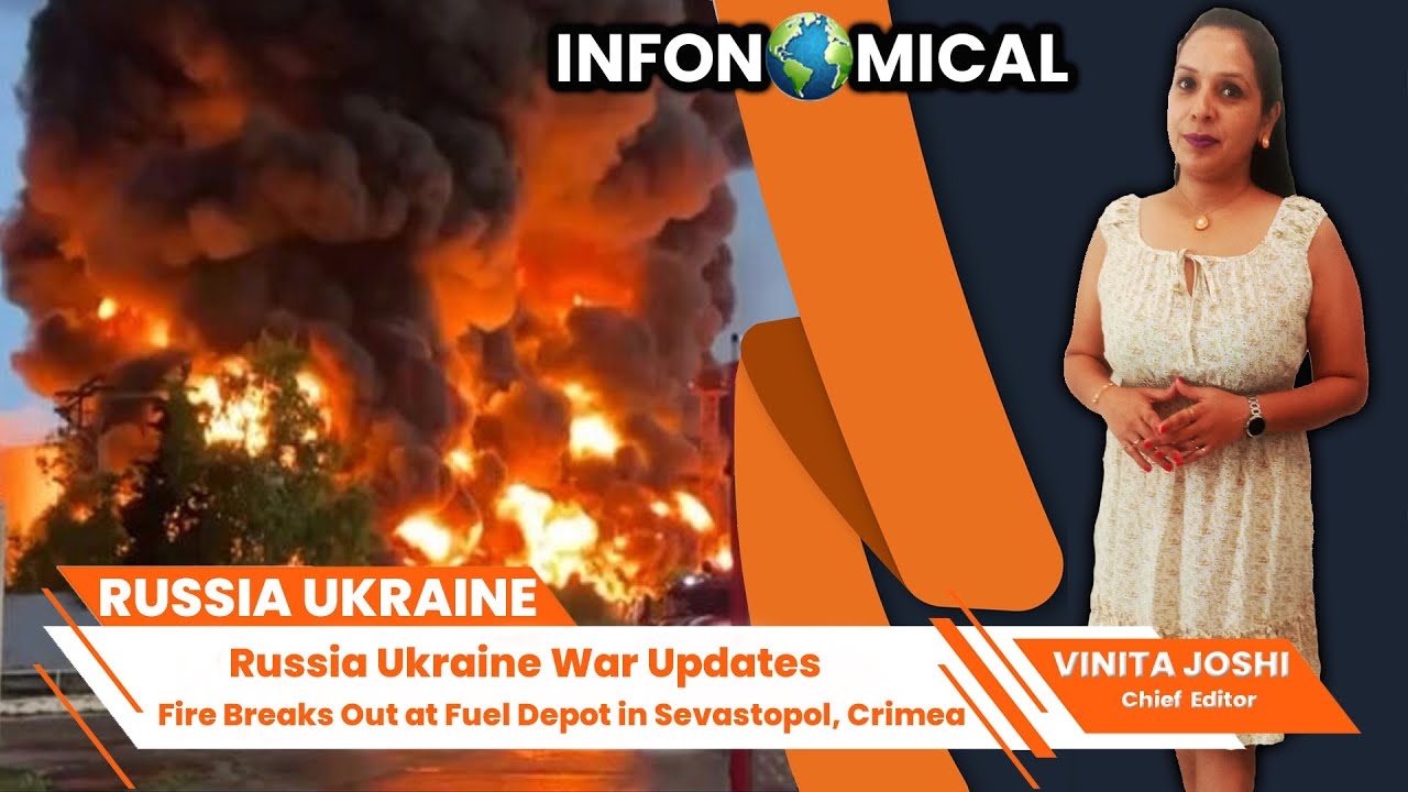 Fire Breaks Out at Fuel Depot in Sevastopol, Crimea