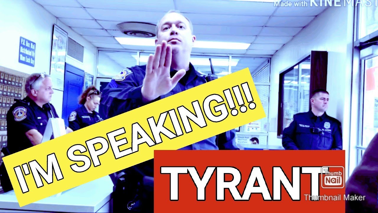AGGRESSIVE TYRANTS AT INDIANAPOLIS EASTGATE STATION POST OFFICE!!! FIRST AMENDMENT AUDIT FAIL!!!